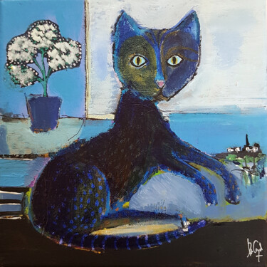 La plage du chat bleu