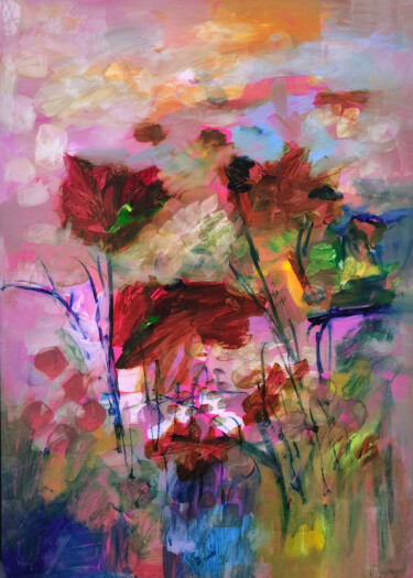 Souffle de vert et de rose