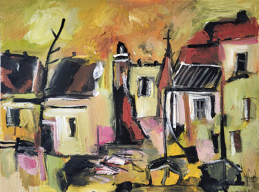 Paysage à l'horizon XIX