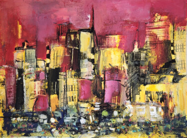 Un art simple  VII- Gouache sur Bristol 17 x 23 cm