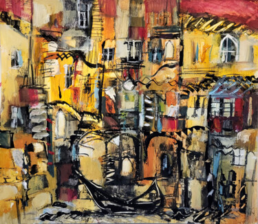 Un art simple  VIII- Gouache sur Bristol 20 x 23 cm