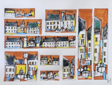 Mon cahier d'océan X - Feutre sur papier A4