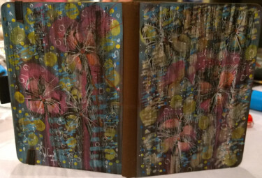 Carnet de notes A6 peint- Flowers - Art Morris - 25022016